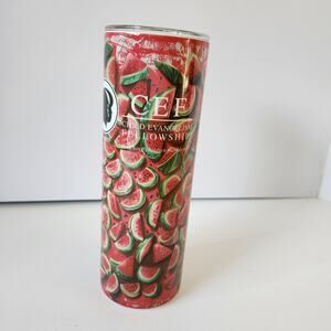 Child Evangelism Fellowship CEF Travel Mug Metal Lid Coffee Cup Watermelon